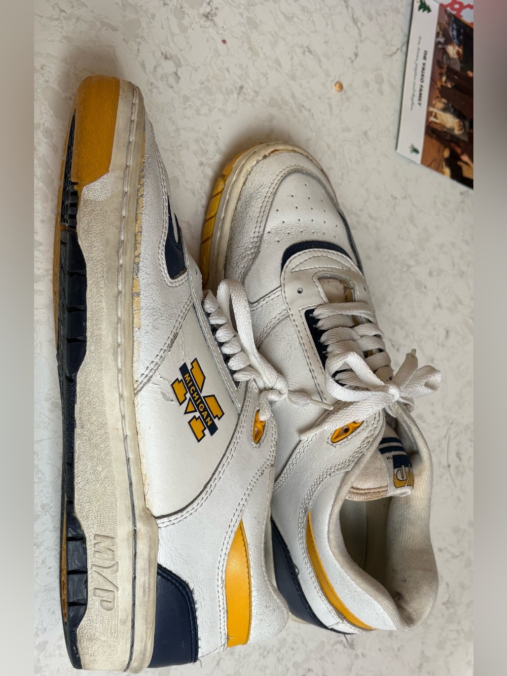 Vintage University of Michigan Sneakers